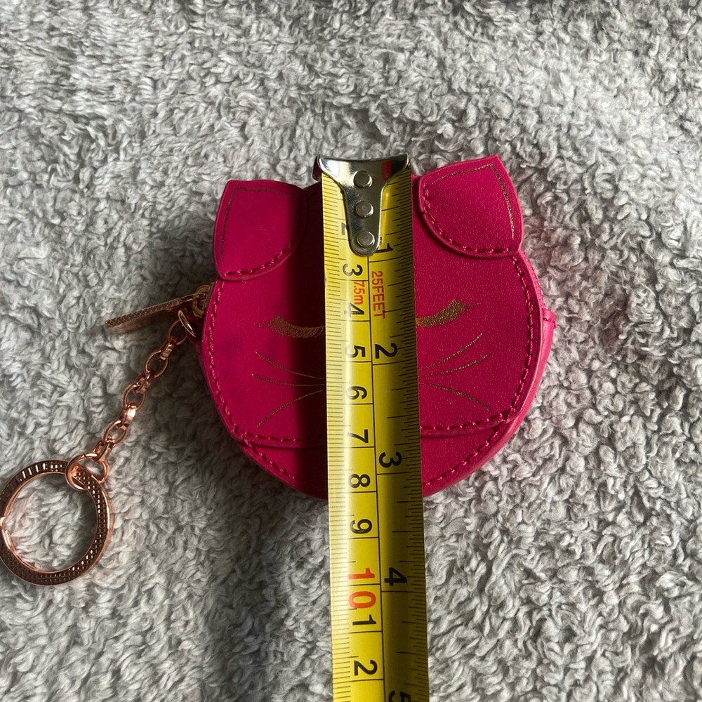 Ted baker Cat Face Coin Purse Keychain - Picture 11 of 13